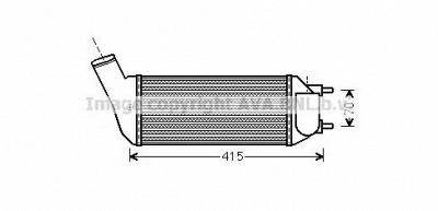 AVA QUALITY COOLING pe4341 -  Интеркулер